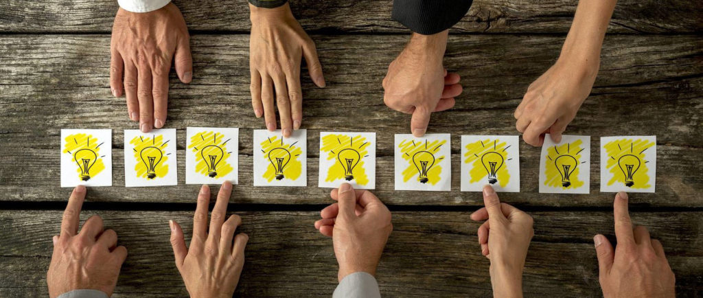 Brainstorming And Teamwork Concept