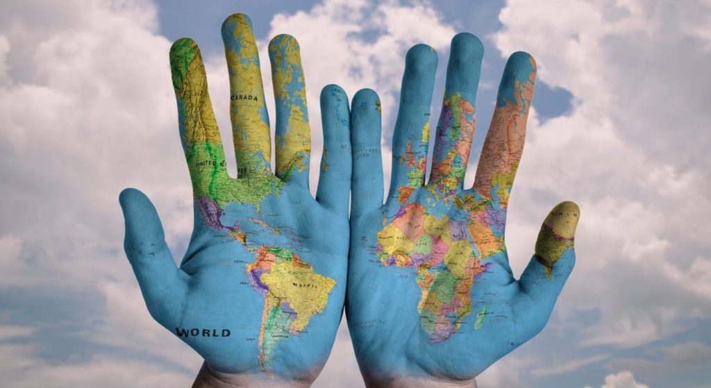 hands-world-map-global-earth-globe-blue-creative